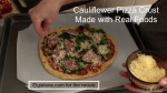 Cauliflower Gluten Free Pizza Crust